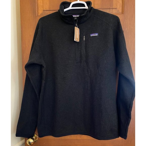 Patagonia Other - NWT Patagonia Better Sweater Men XL Branded 1/4 Zip Knit Fleece Hiking Outdoor